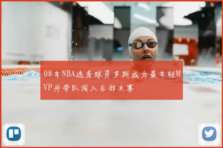 08年NBA选秀球员罗斯成为最年轻MVP并带队闯入东部决赛